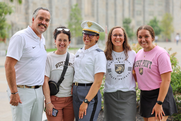 Class of 2028 cadets are officially welcomed into the U.S. Military Academy Corps of Cadets during the ceremonial Acceptance Day Parade at West Point, N.Y. on Aug. 17, 2024. During the parade, new cadets symbolically march into the formation signifying their acceptance into the Corps of Cadets. (U.S. Army photo by Michelle Kalish)